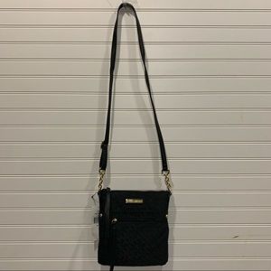 New Tommy Hilfiger crossbody Black and Gold